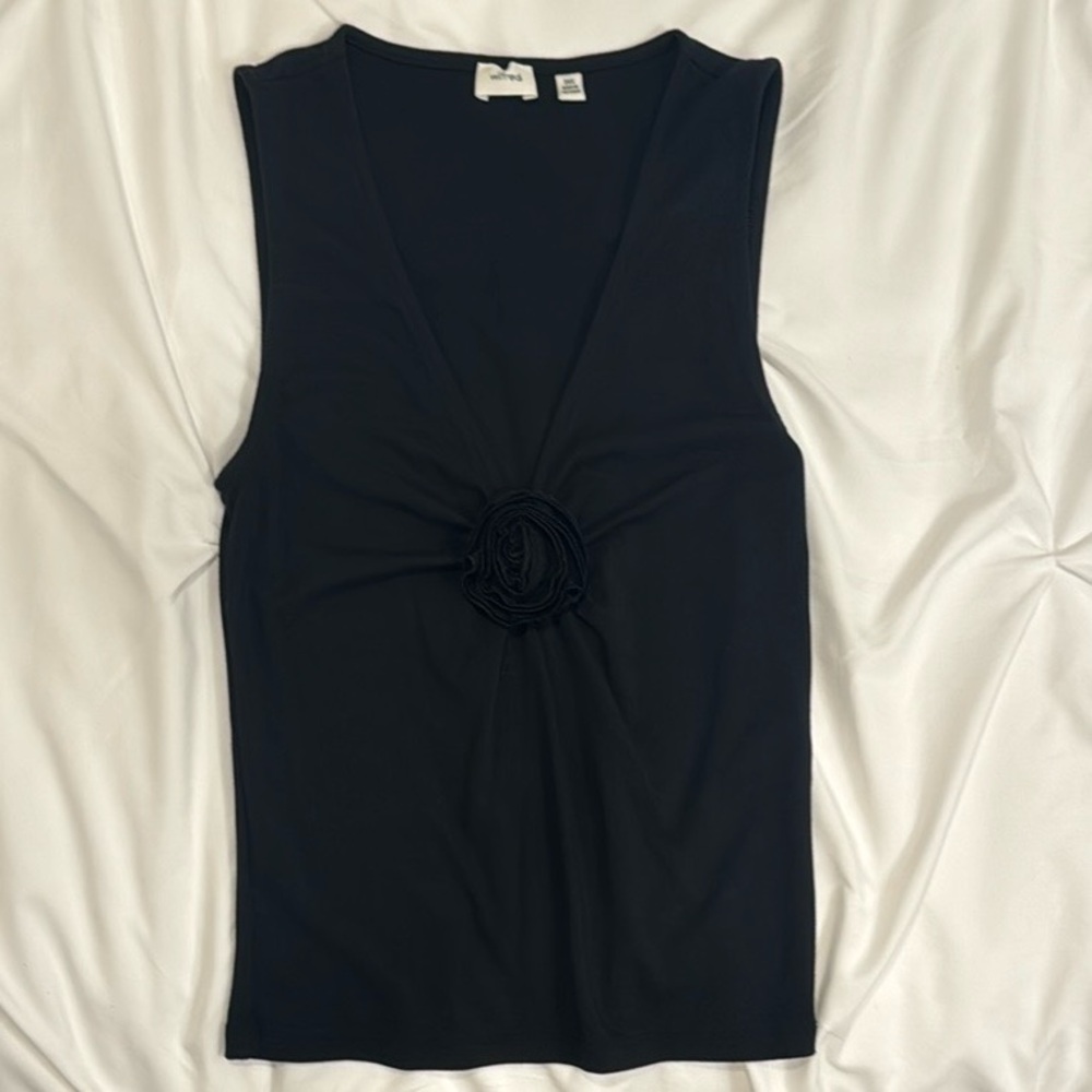 Aritzia Wilfred GoodLux Bloom Top size XXS